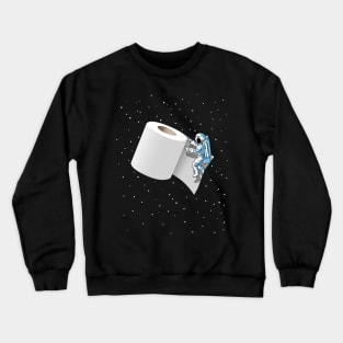 Galactic toilet paper Crewneck Sweatshirt